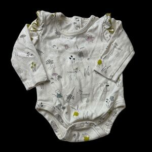 Perh Adorable Cream and Yellow Kids One Piece organic cotton